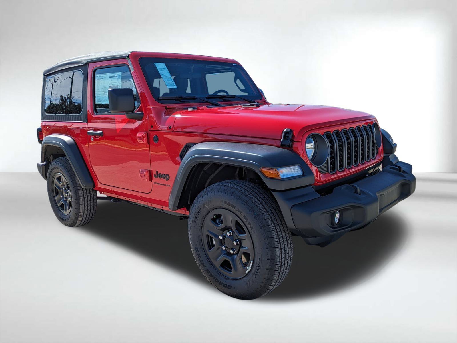 New 2026 Firecracker Red Clear-Coat Exterior Paint Jeep Sport image 2