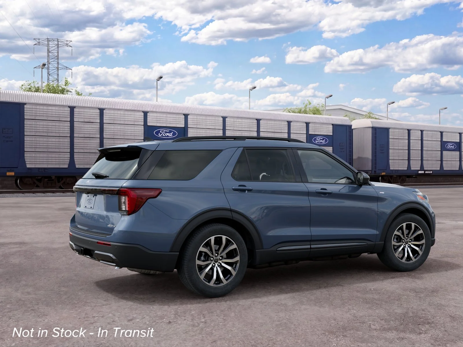 New 2027 Vapor Blue Metallic Ford ST-Line image 6