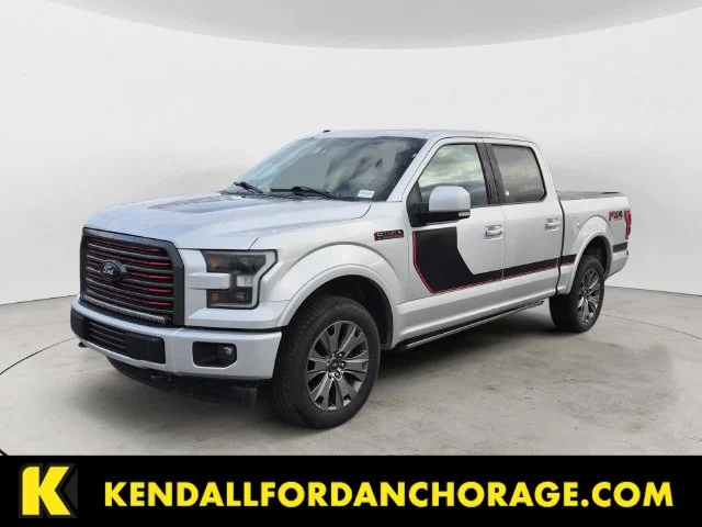 Used 2017 Silver Ford Lariat image 1