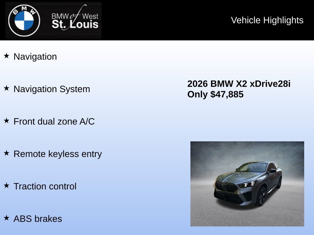 Used 2026 Gray BMW xDrive28i image 8