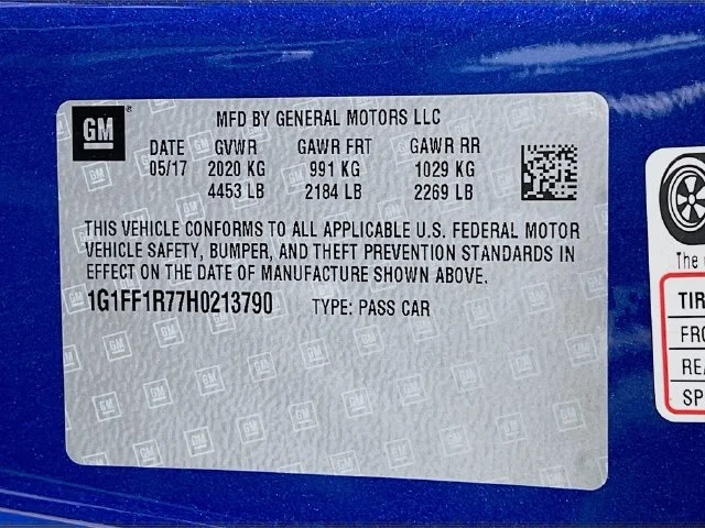 Used 2017 Blue Chevrolet SS image 16