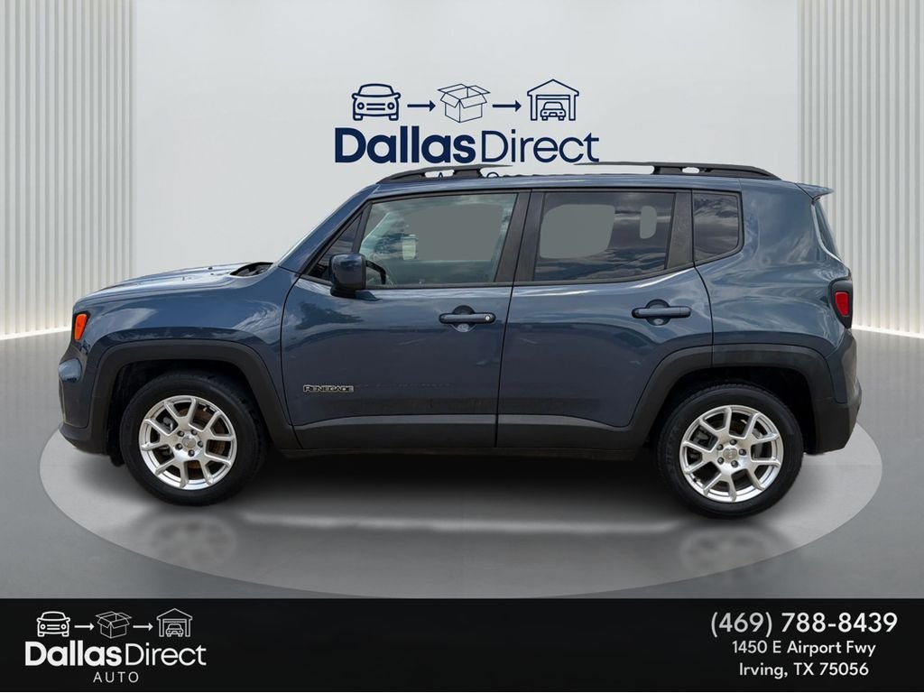 Used 2020 Slate Blue Pearlcoat Jeep Latitude image 9