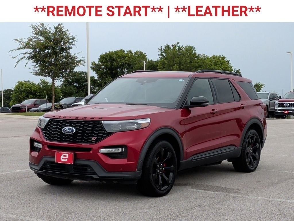 Used 2020 Rapid Red Metallic Tinted Clearcoat Ford ST image 3