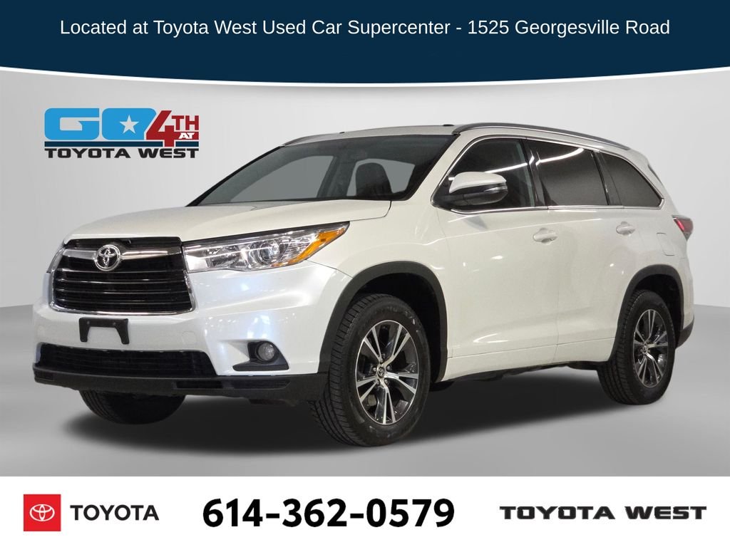 Used 2016 White Toyota XLE V6 image 1