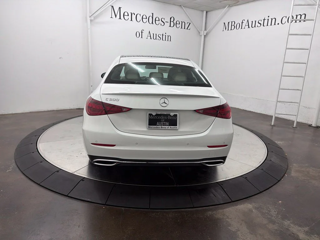 New 2027 White Mercedes-Benz C 300 image 6