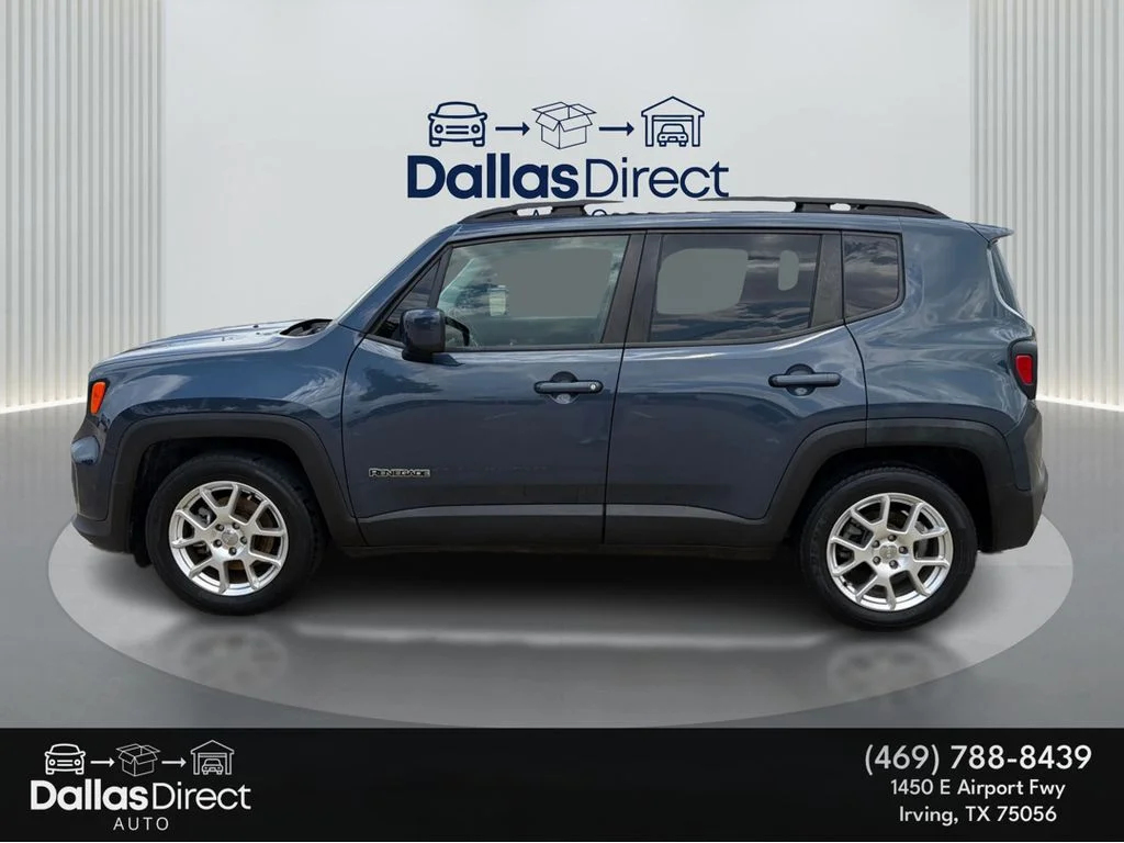 Used 2020 Slate Blue Pearlcoat Jeep Latitude image 9
