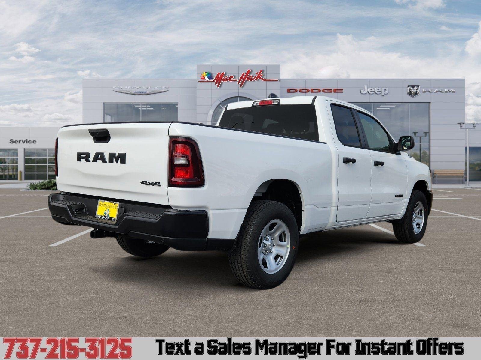 New 2026 Bright White Clear-Coat Exterior Paint RAM Tradesman image 5
