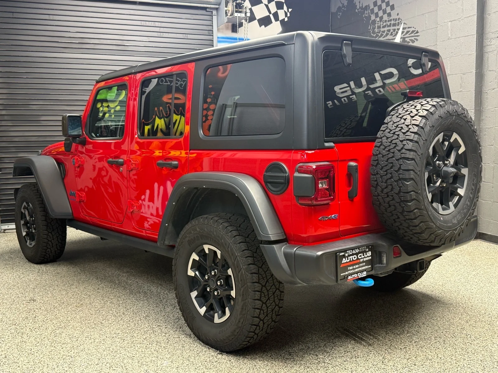 Used 2024 Firecracker Red Clear Coat (prc) Jeep Rubicon 4xe image 4