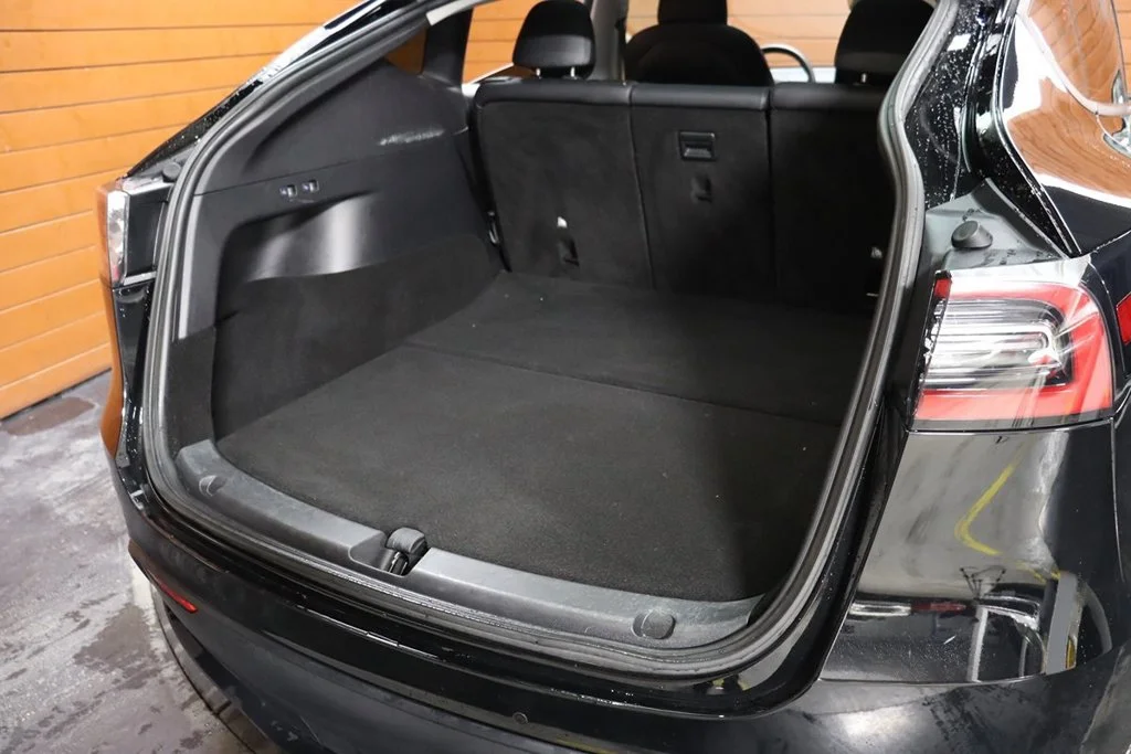 Used 2022 Solid Black Tesla Performance image 50