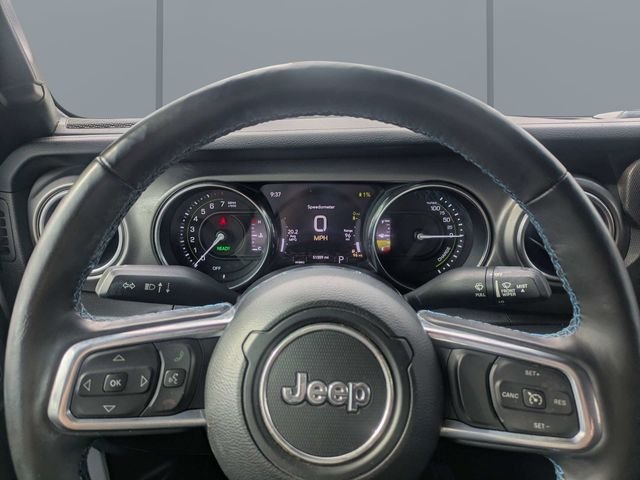 Used 2021 White Jeep Unlimited Rubicon 4xe image 29