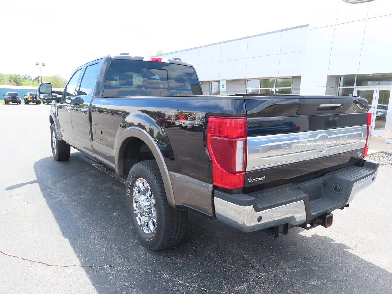 Used 2020 Agate Black Ford King Ranch 4x4 4dr Crew Cab 8 ft. LB Pickup image 6