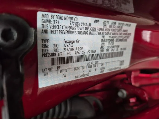 Used 2015 Red Ford Titanium image 33
