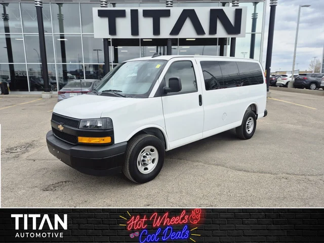 2025 Chevrolet Express 3500 LS Passenger*12 Pass | 6.6L V8 | Remote Start | Rear Climate | Htd Mirrors | Rubber Lined Flooring
