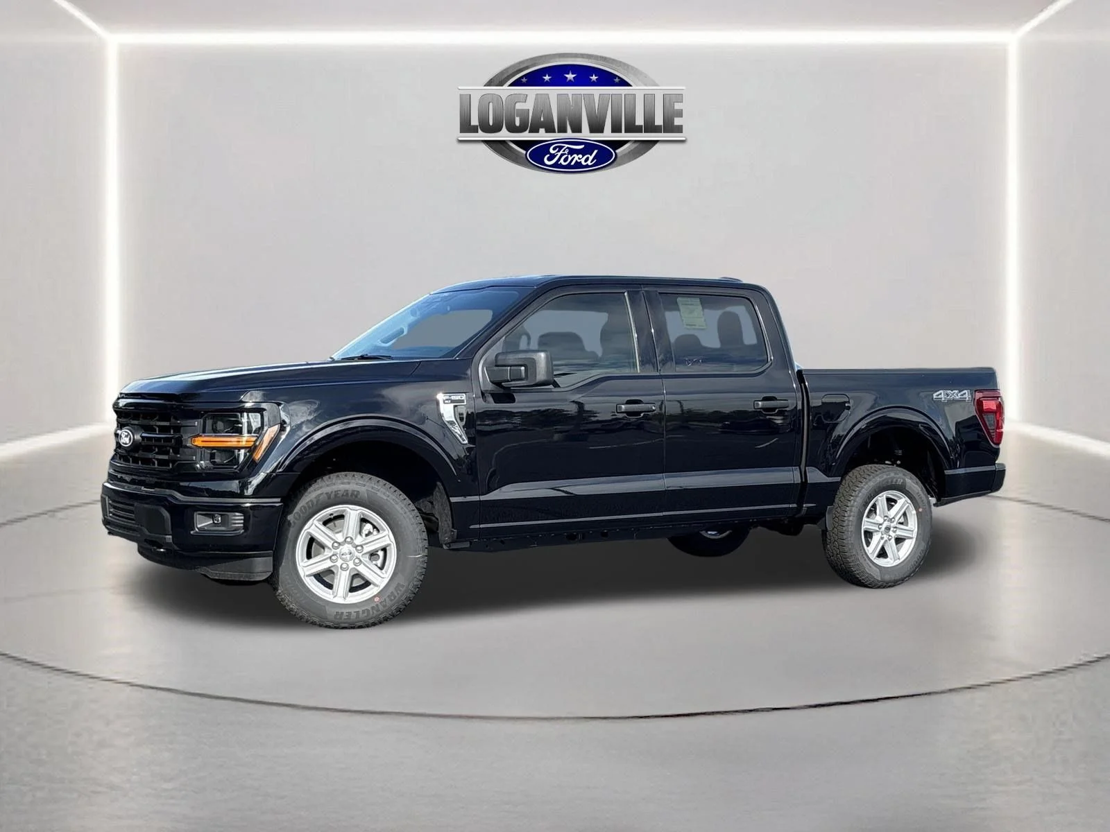 New 2026 Agate Black Metallic Ford XLT image 1