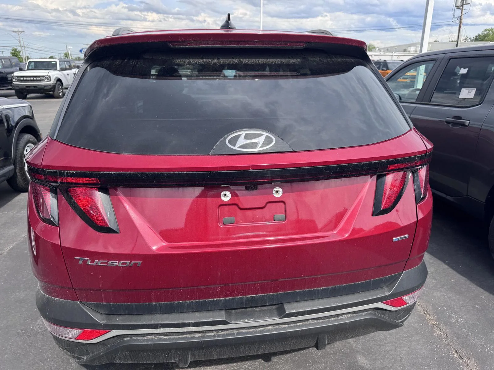 Used 2024 Ultimate Red Hyundai SEL image 5