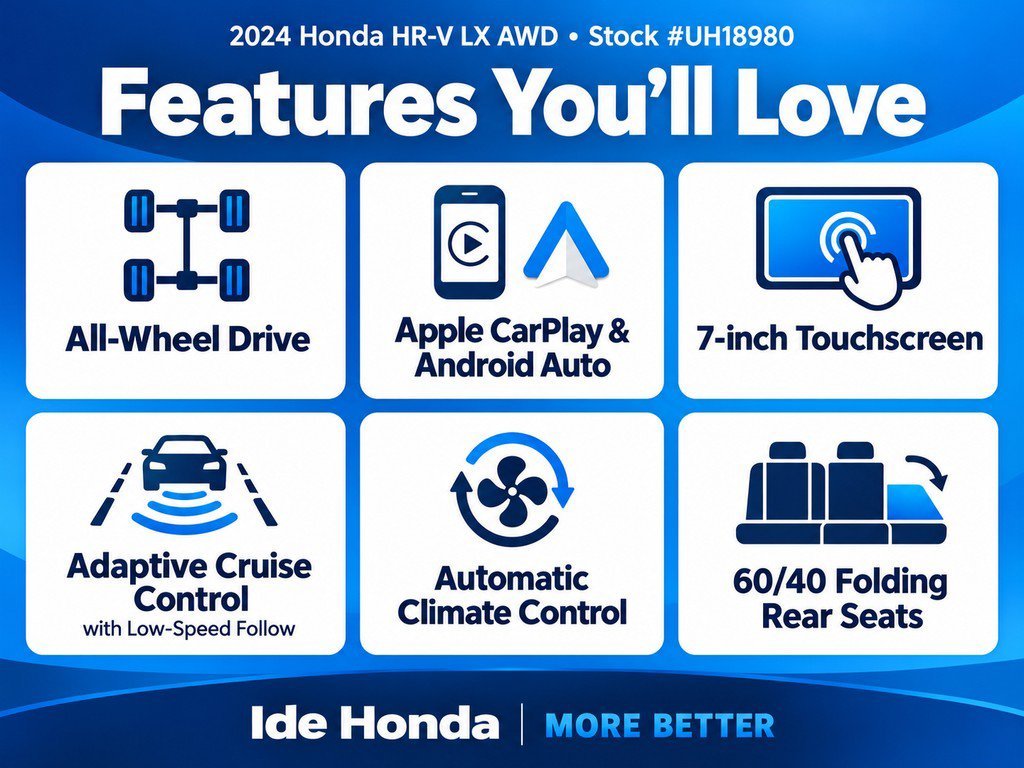 Used 2024 Platinum White Pearl Honda LX image 13
