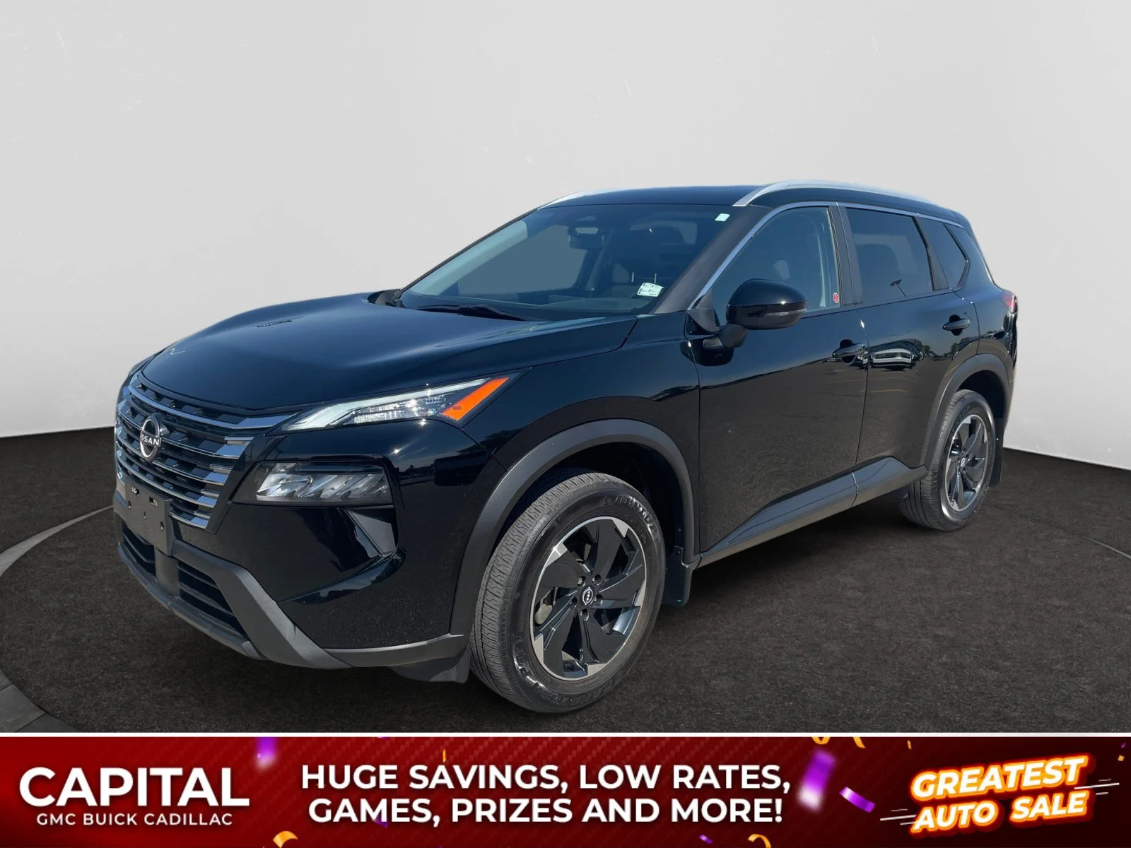 Used 2024 Black Nissan SV Moonroof AWD image 1