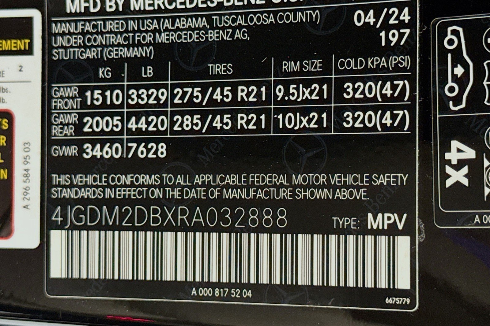 Certified Used 2024 Obsidian Black Metallic Mercedes-Benz 450+ image 26