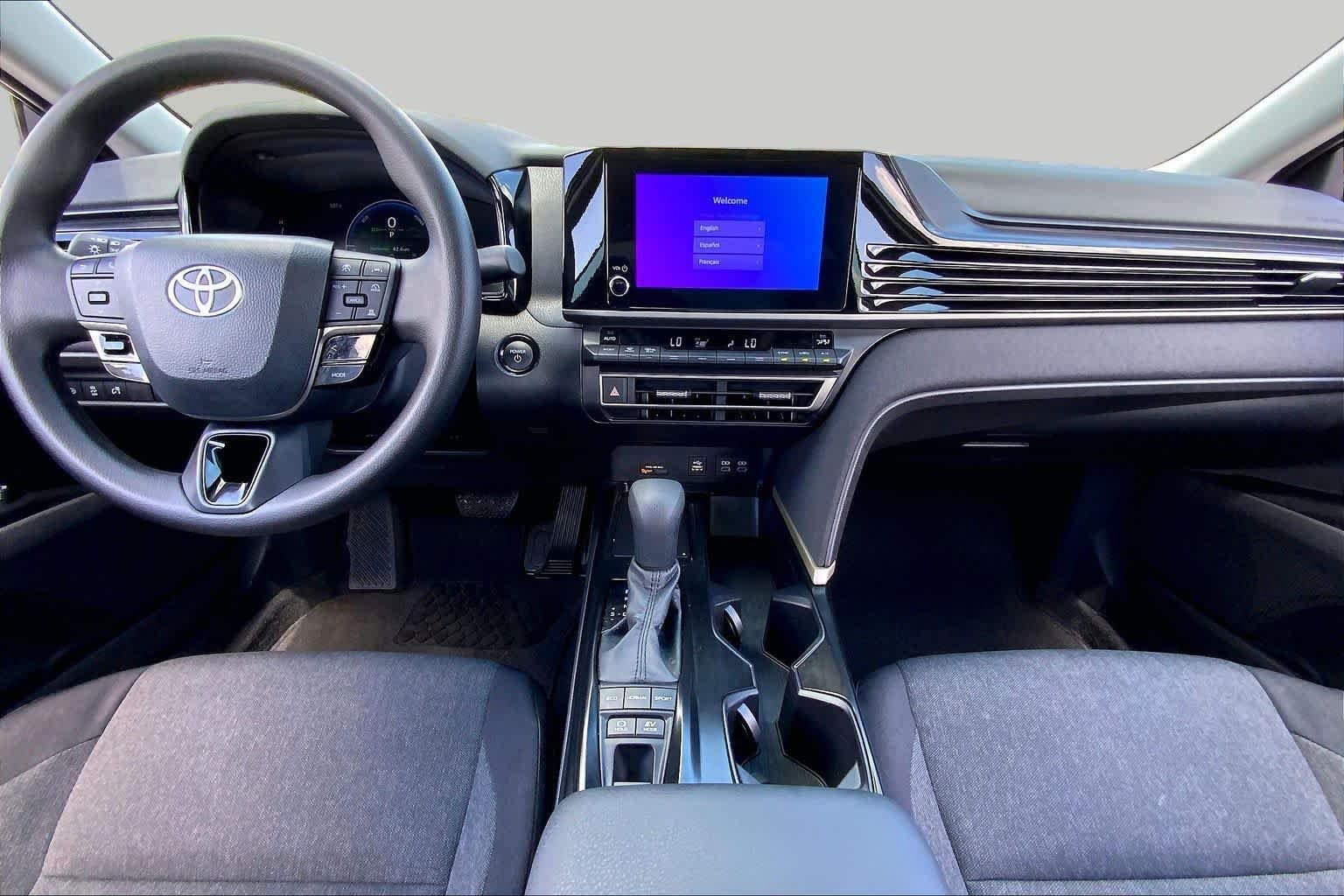 Used 2025 Midnight Black Metallic Toyota LE image 15