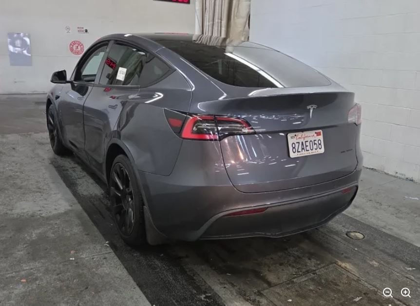 Used 2021 Gray Tesla Long Range image 2