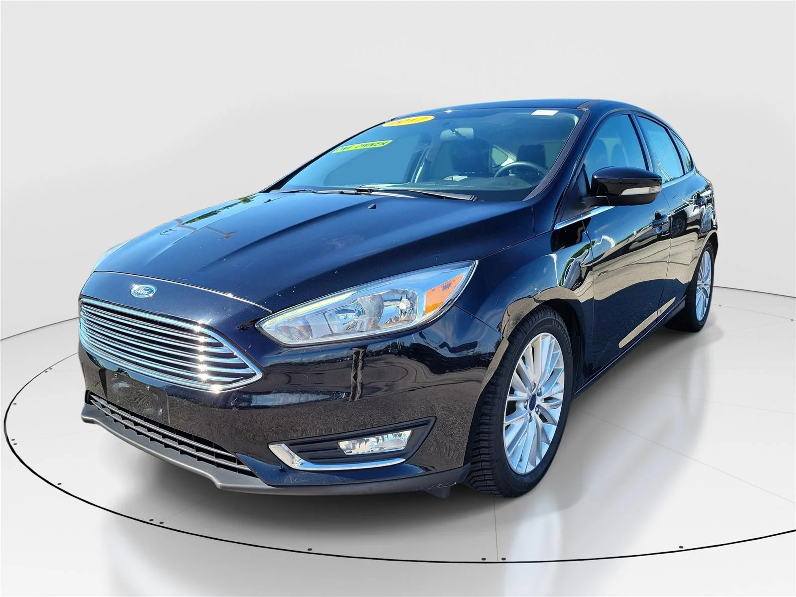 Used 2017 Ford Focus Titanium with VIN 1FADP3N27HL203735 for sale in Hamilton, OH