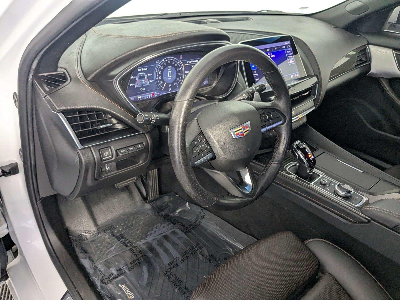 Used 2022 Summit White Cadillac Sport image 12