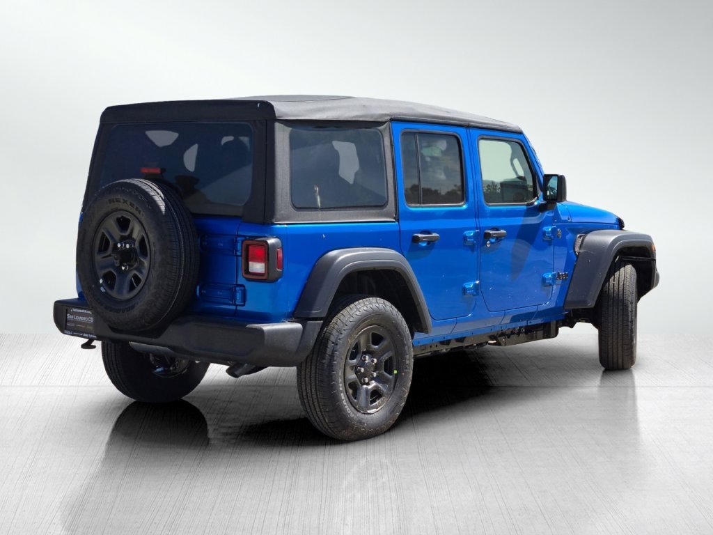 New 2026 Hydro Blue Pearl-Coat Exterior Paint Jeep Sport image 4