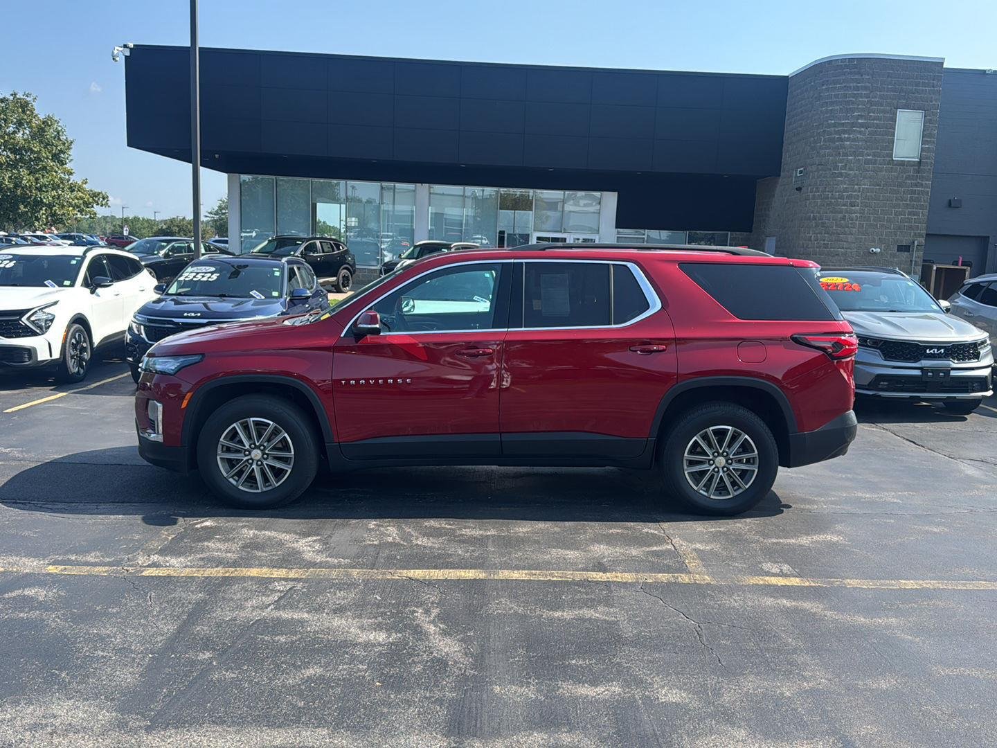 Used 2023 Radiant Red Tintcoat Chevrolet LT Cloth image 6
