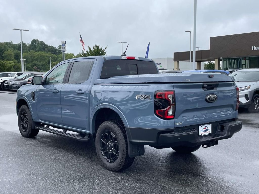 Used 2025 Azure Gray Metallic Tri-Coat Ford LARIAT image 29