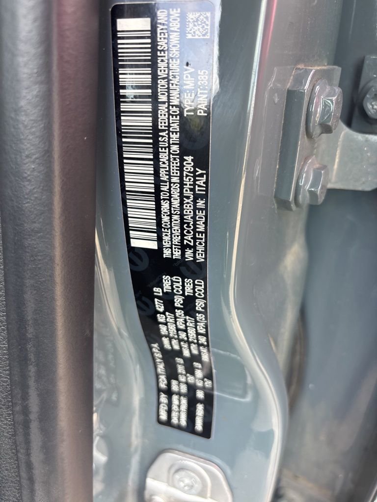 Certified Used 2018 Gray Jeep Latitude image 39