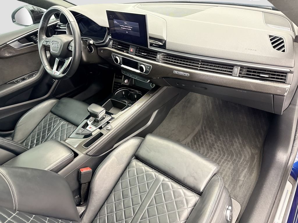 Used 2021 Blue Metallic Audi Premium Plus image 15