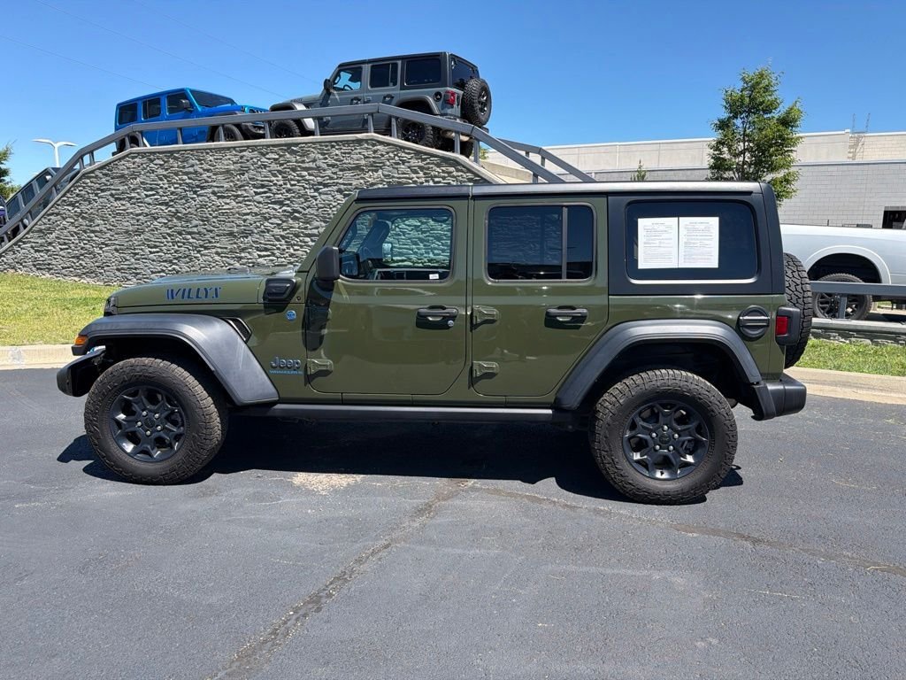 Used 2023 Green Jeep Willys 4xe image 4