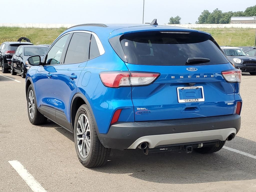 Used 2020 Ford Escape SEL with VIN 1FMCU9H61LUB17013 for sale in Brighton, MI