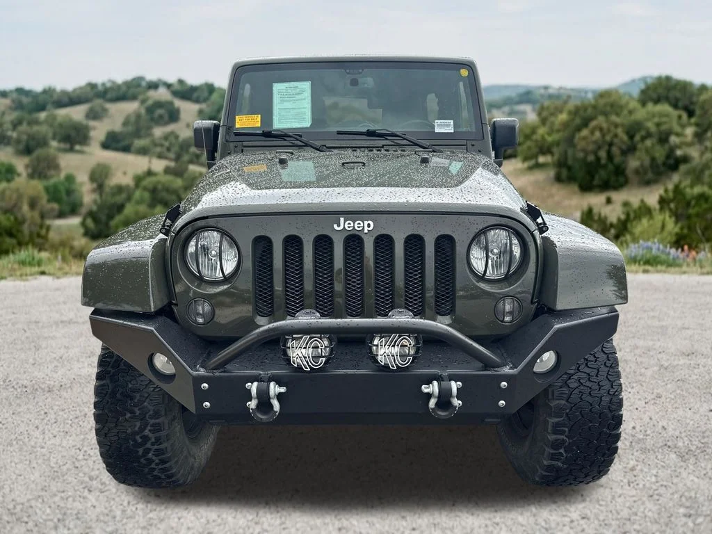 Used 2016 Green Jeep Unlimited Rubicon image 2