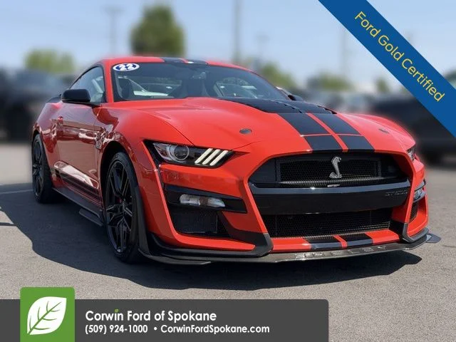 Used 2022 Orange Ford Shelby GT500 image 1