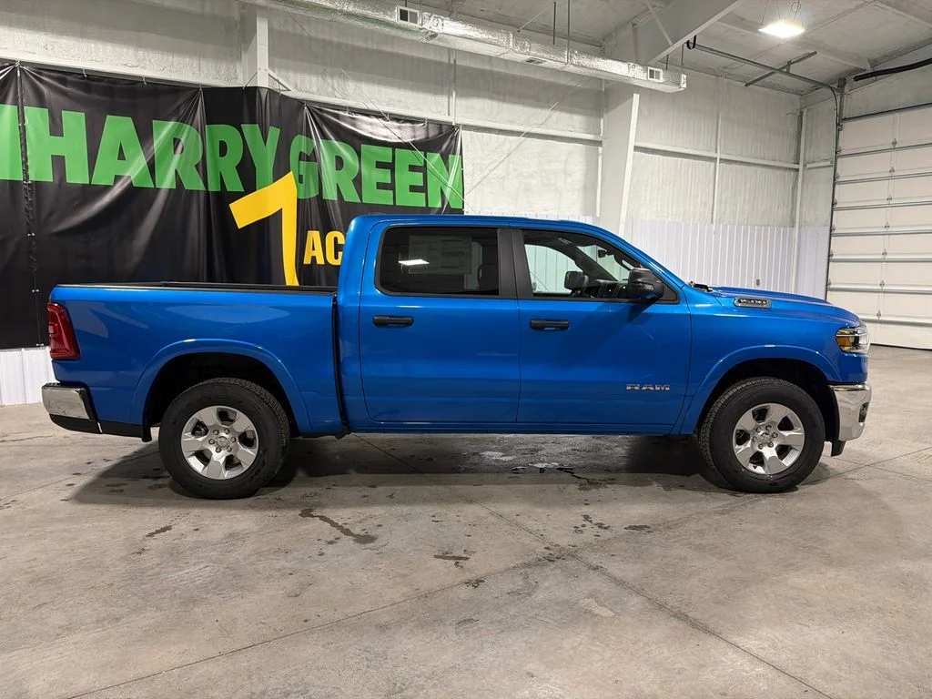 New 2026 Hydro Blue Pearlcoat RAM Big Horn image 4
