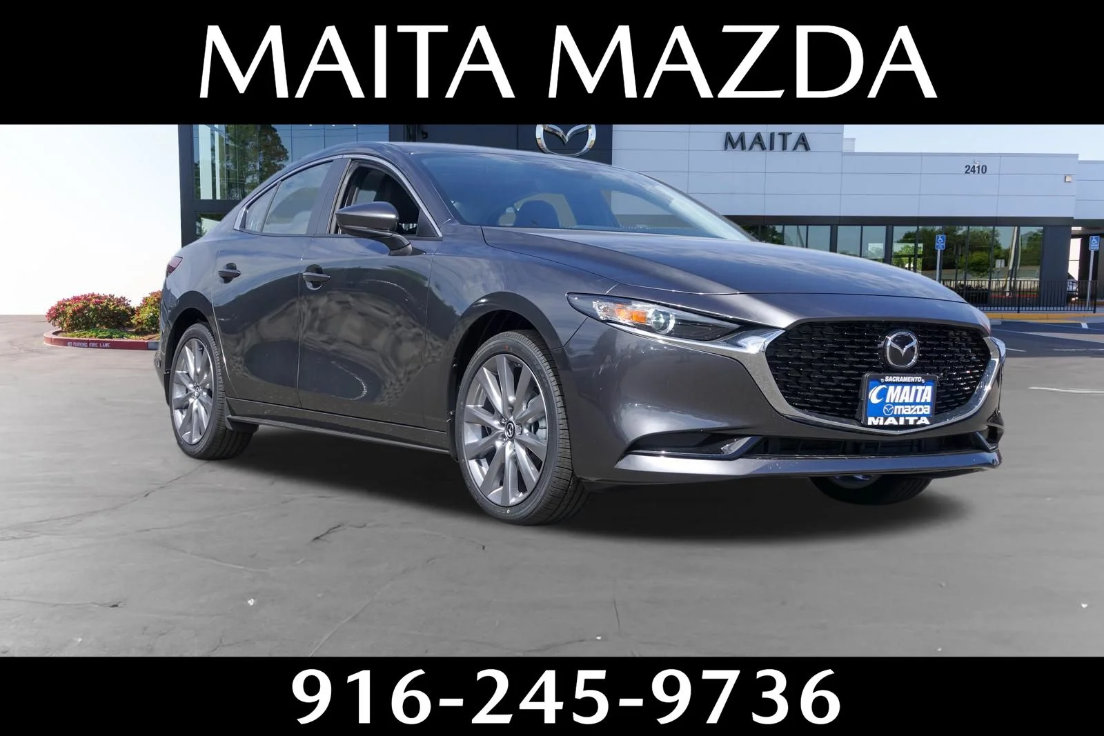 New 2026 Machine Gray Metallic Mazda 2.5 S Preferred image 1