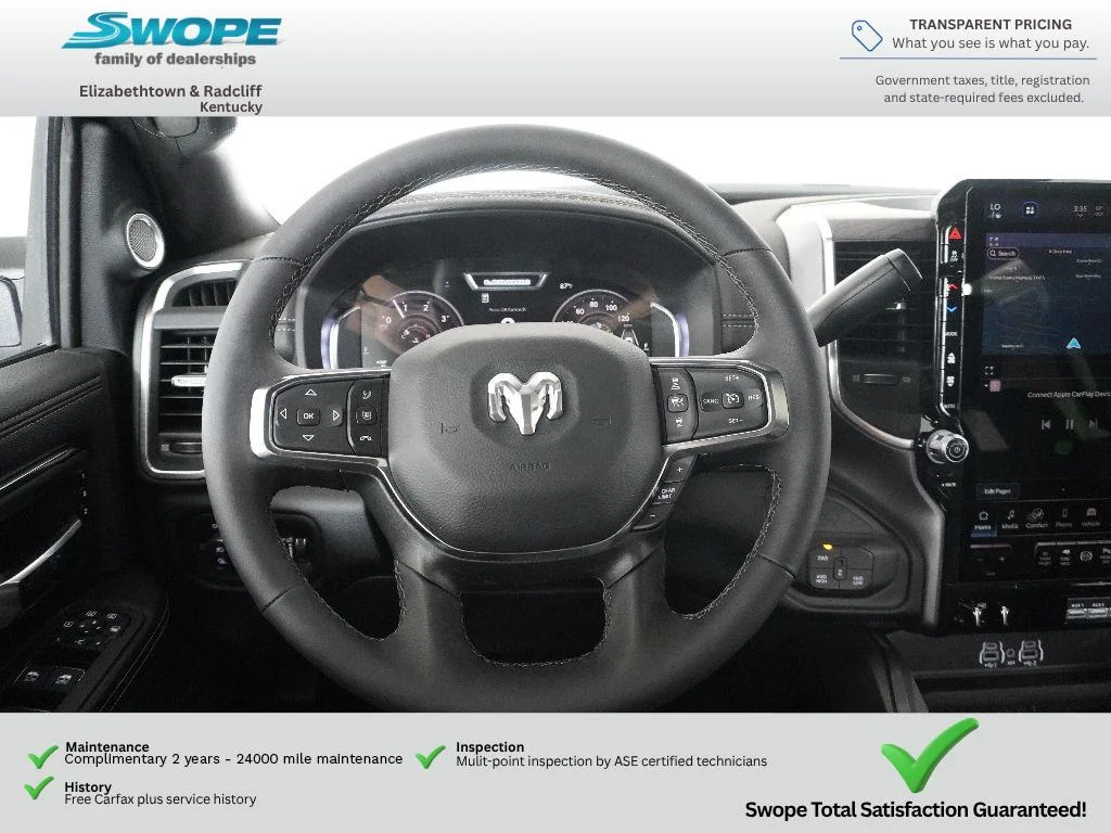 New 2026 Forged Blue Metallic Exterior Paint RAM Laramie image 16