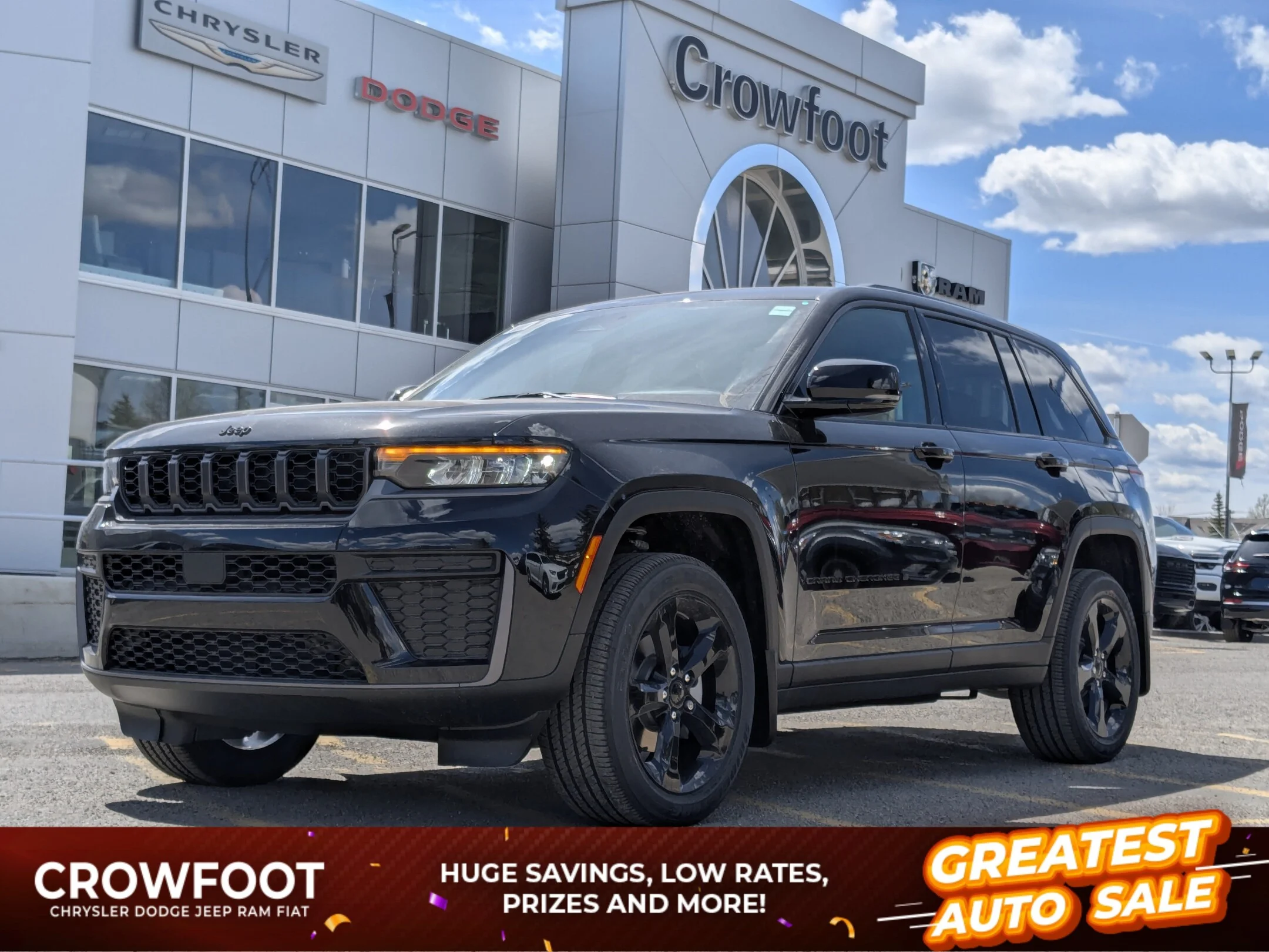 New 2026 Black Jeep Altitude - - 20 Gloss Black Wheels - Capri Leatherette/Suede - Remote Start - Altitude Pkg & More! image 1