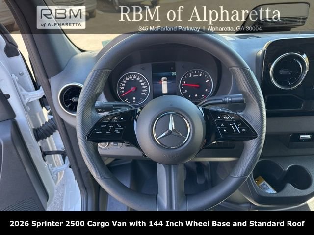 New 2026 Arctic White Mercedes-Benz 2500 with 144 Wheel Base Standard Roof image 12