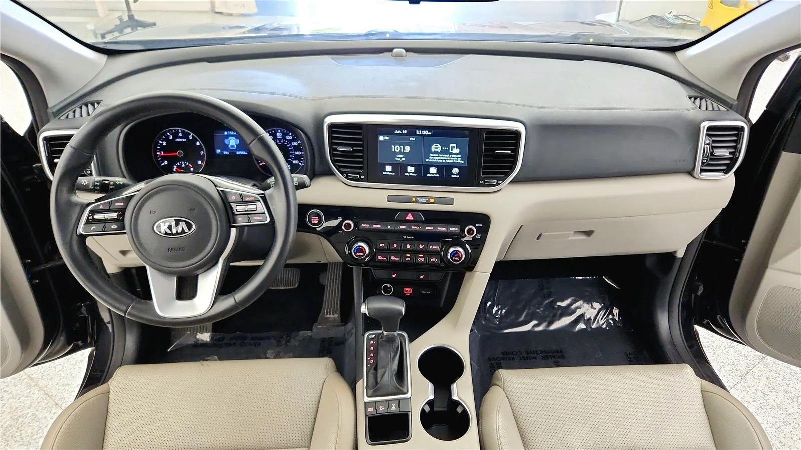 Used 2021 Black Cherry Kia EX image 35