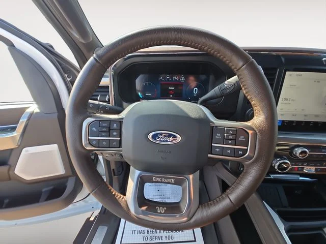 Used 2025 Oxford White Ford King Ranch image 13