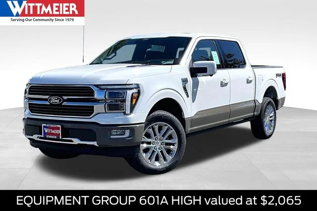 New 2026 Star White Metallic Tri-Coat Ford King Ranch® image 1