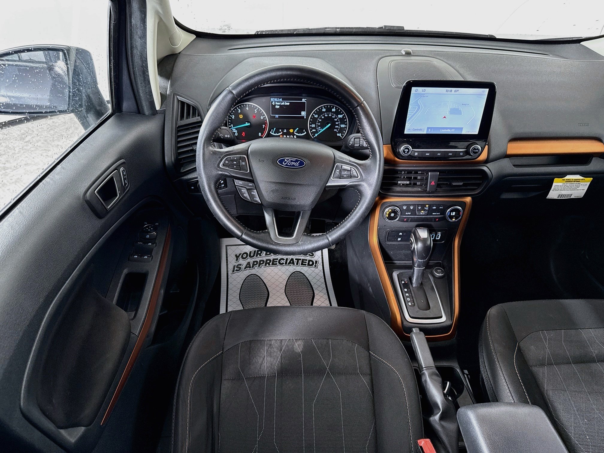 Used 2022 Smoke Metallic Ford SE image 3