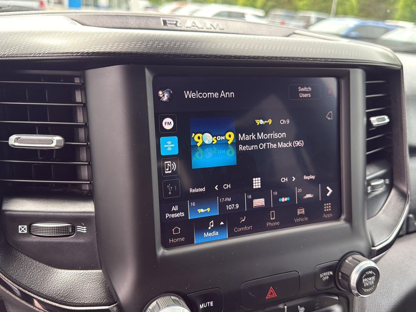Used 2023 Hydro Blue Pearlcoat Ram Big Horn image 5