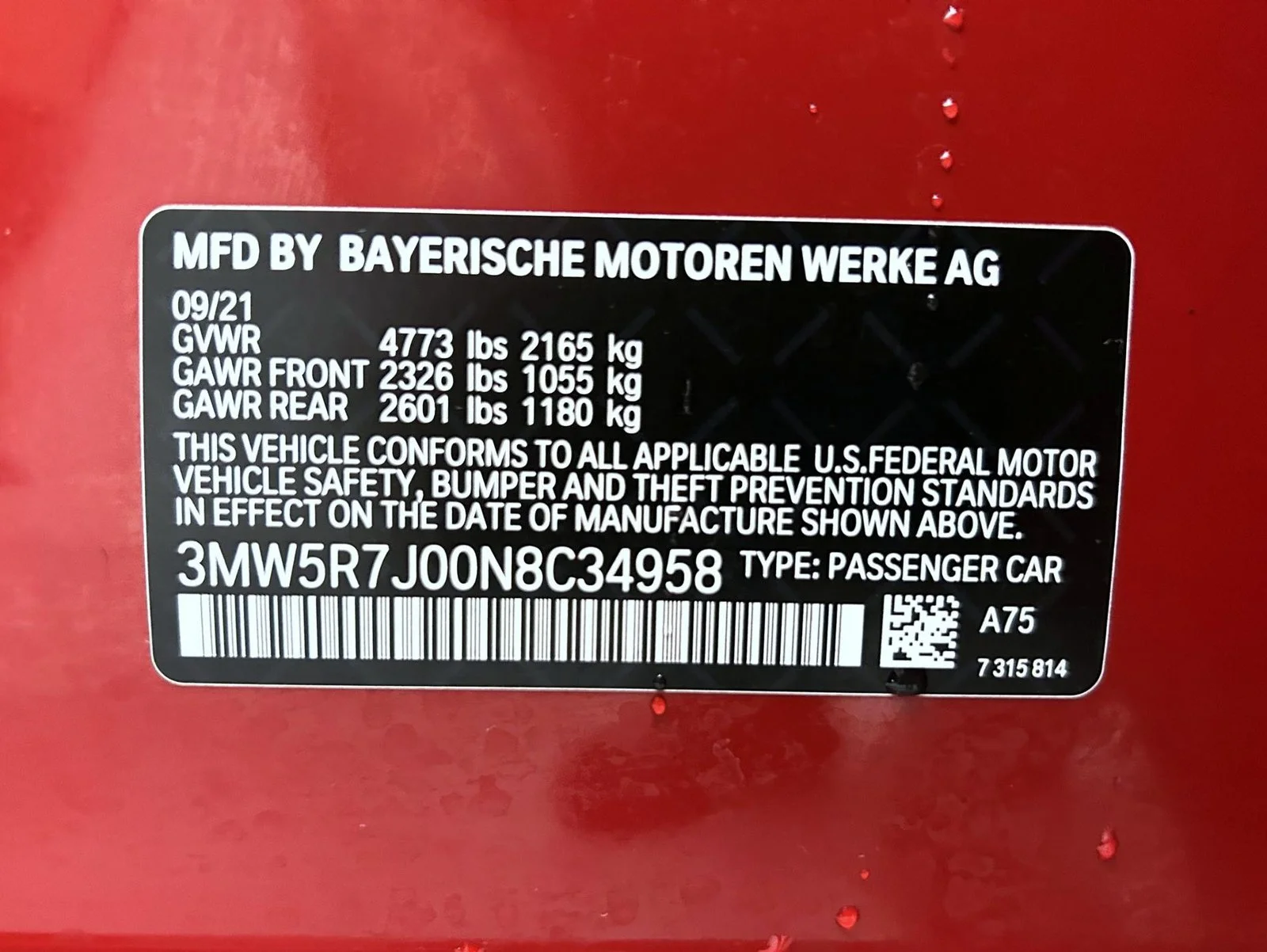 Used 2022 Red BMW 330i xDrive image 25
