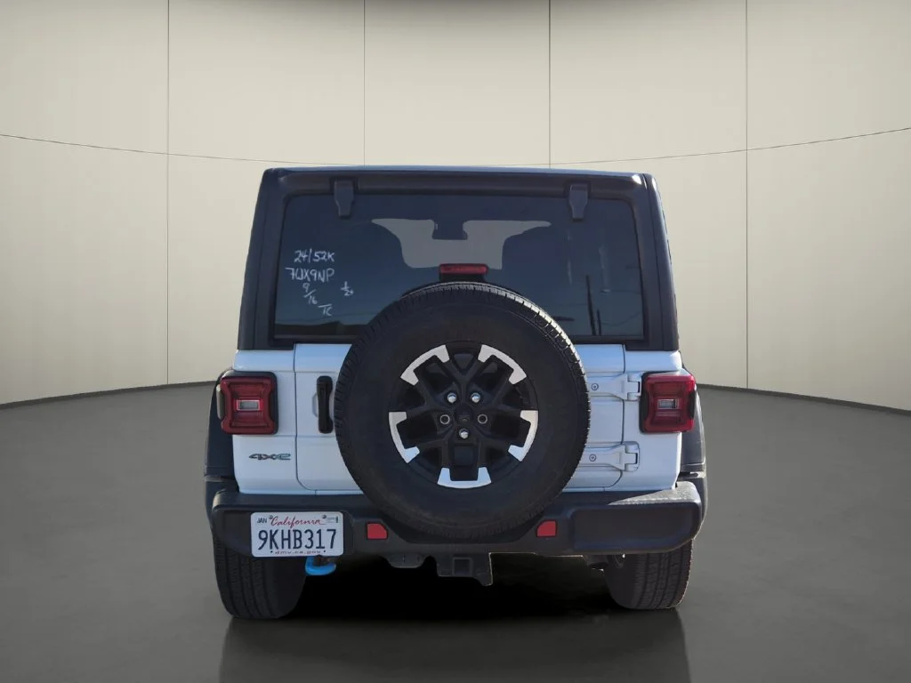 Used 2024 White Jeep Rubicon 4xe image 6