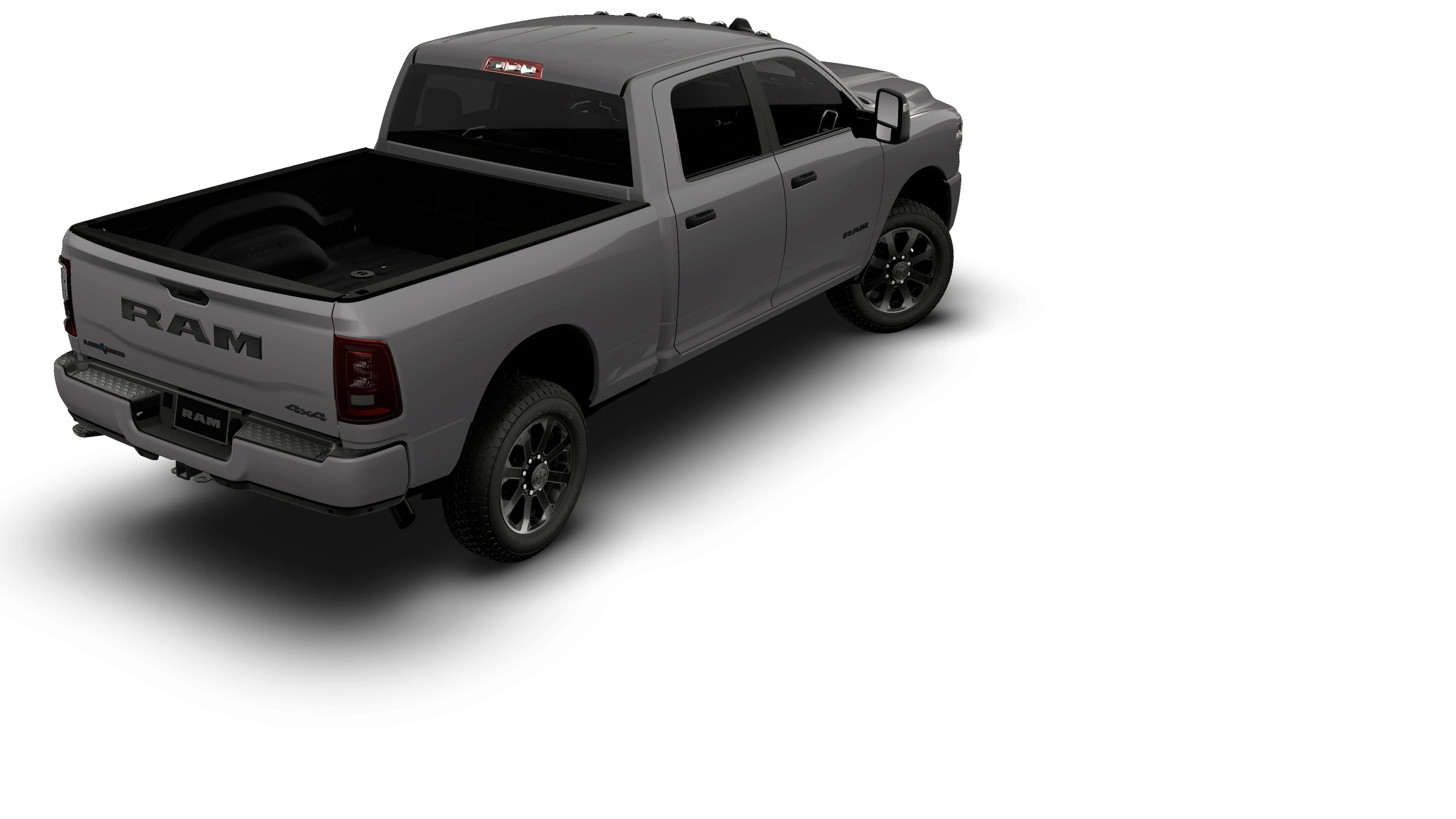 New 2026 Ceramic Gray Clear-Coat Exterior Paint RAM LONE STAR image 14