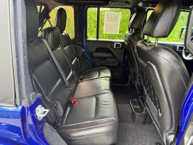 Used 2019 Ocean Blue Metallic Jeep Unlimited Rubicon image 20