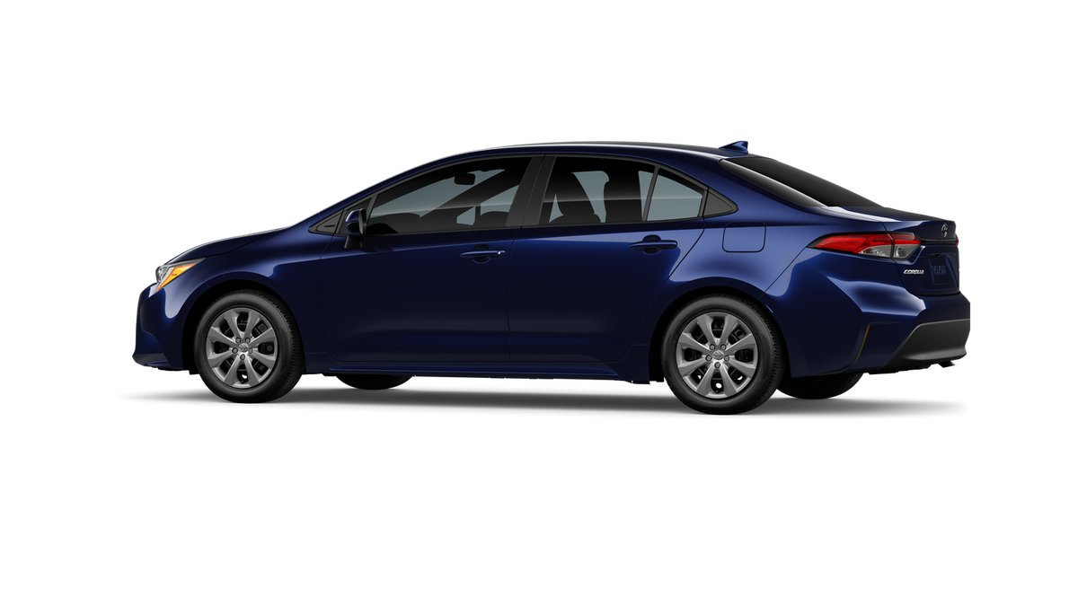 New 2026 Blue Toyota LE image 4